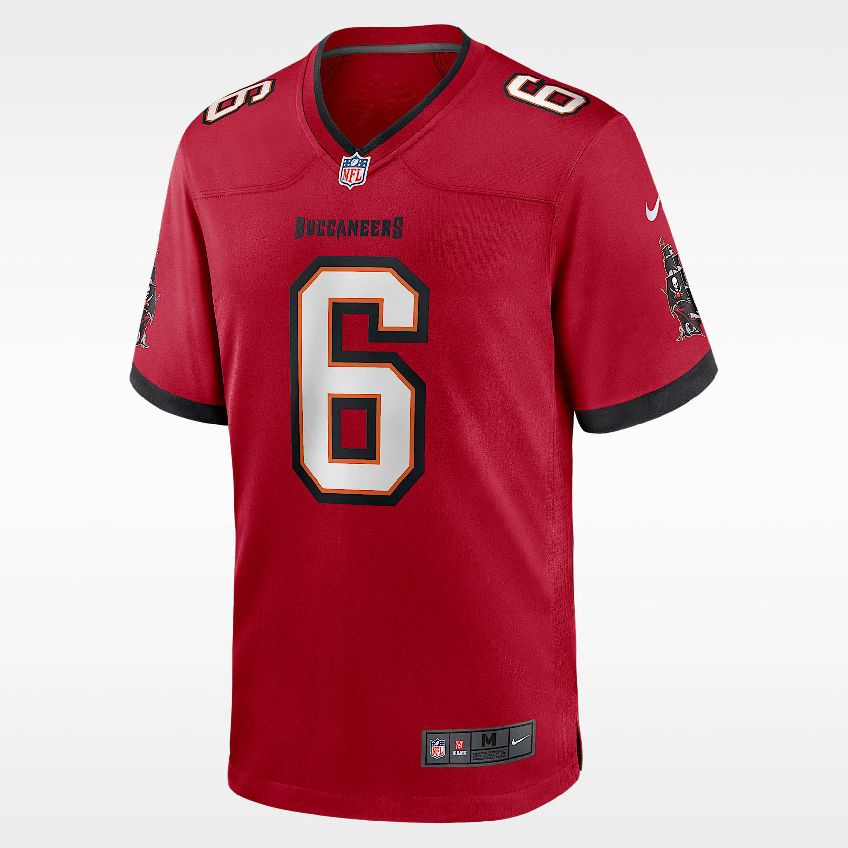 NFL バッカニアーズ ベイカー・メイフィールド NIKE レプリカジャージ S Baker Mayfield Tampa Bay Buccaneers Men's Nike NFL Game Jersey